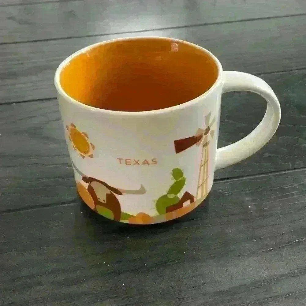 Starbucks mug cup you are here Texas collection